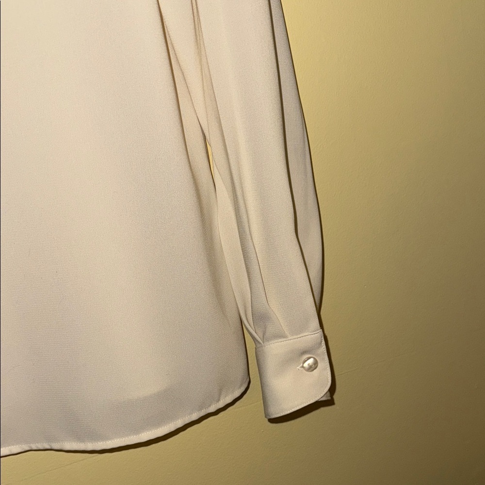 Talbots Ivory Button Down - Picture 8 of 10